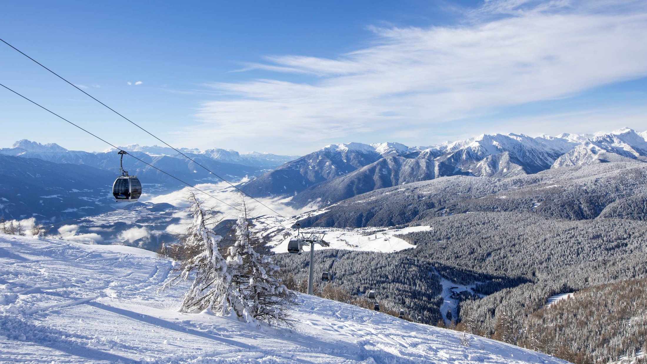 Sci di fondo sulla neve di Rio Pusteria Sci di fondo sulla neve di Rio Pusteria