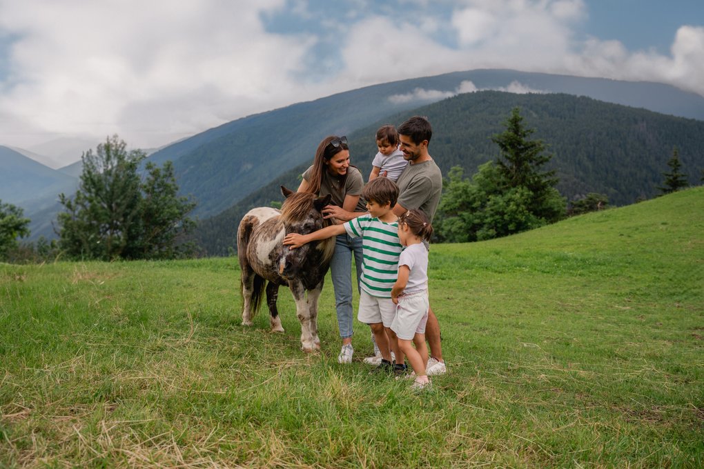 Holidays with children in South Tyrol: Huberhof Holidays with children in South Tyrol: Huberhof
