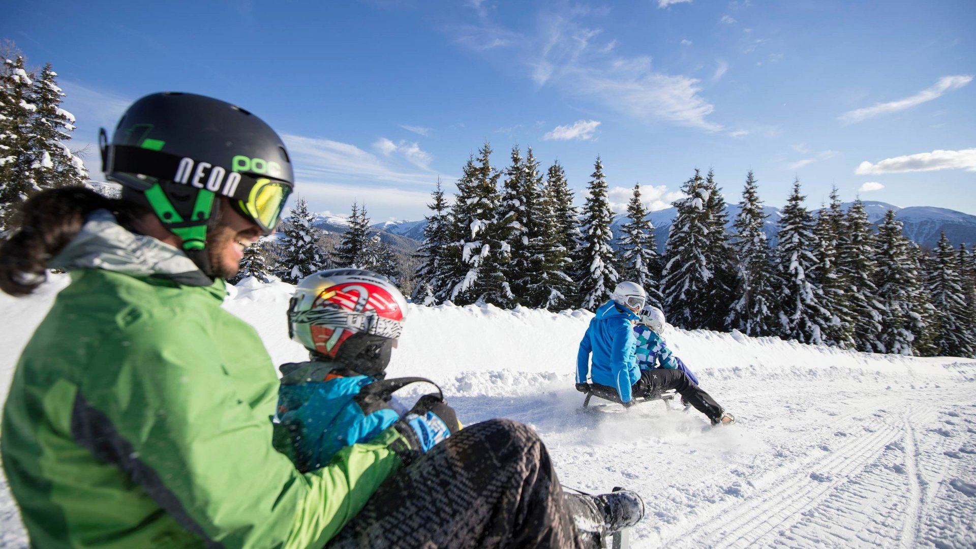 Sci di fondo sulla neve di Rio Pusteria